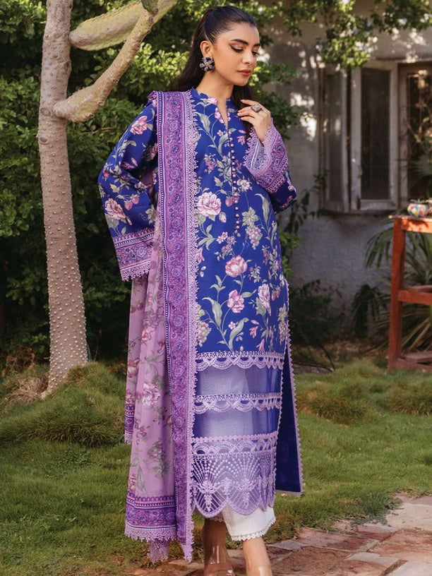 Tahra by Zainab Chottani Embroidered Lawn Unstitched 3Pc Suit D-01B RYMA