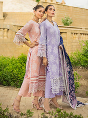 Zainab Chottani Luxury Lawn Unstitched Embroidered 3Pc Suit D-1B SEHER