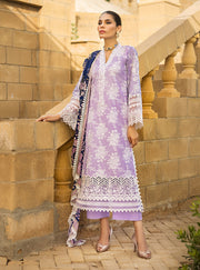 Zainab Chottani Luxury Lawn Unstitched Embroidered 3Pc Suit D-1B SEHER