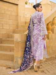 Zainab Chottani Luxury Lawn Unstitched Embroidered 3Pc Suit D-1B SEHER