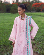 Republic WomensWear Lilas Embroidered Lawn Unstitched 3Pc Suit D-1B ZAYRA
