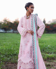 Republic WomensWear Lilas Embroidered Lawn Unstitched 3Pc Suit D-1B ZAYRA