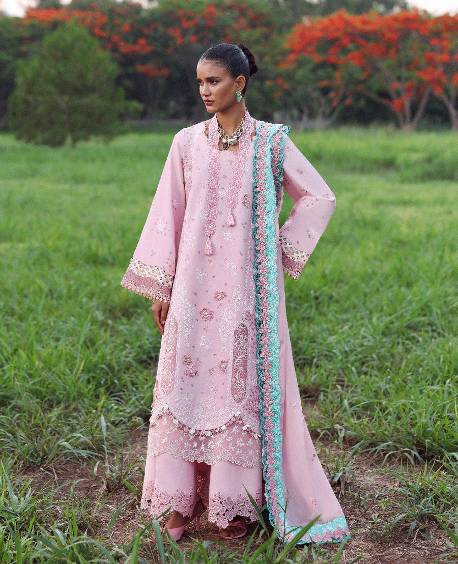 Republic WomensWear Lilas Embroidered Lawn Unstitched 3Pc Suit D-1B ZAYRA