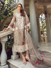 Maria.B Embroidered Luxury Lawn Unstitched 3Pc Suit EL-24-01