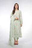 Chikankari Exclusive Embroidered Lawn Unstitched 3PC CH23-V2-D20