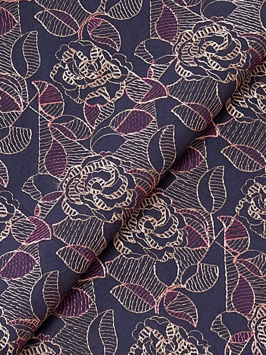 Chikankari Exclusive Embroidered Karandi Unstitched 3PC CH25-V1-D21