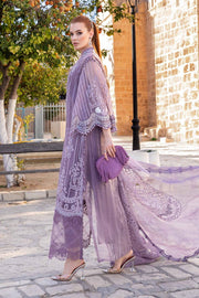 Maria.B Unstitched Embroidered Luxury Lawn 3Pc Suit D-2401-A
