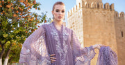 Maria.B Unstitched Embroidered Luxury Lawn 3Pc Suit D-2401-A