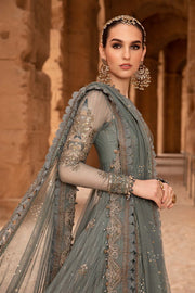 Maria.B Unstitched Embroidered Luxury Lawn 3Pc Suit D-2403-A