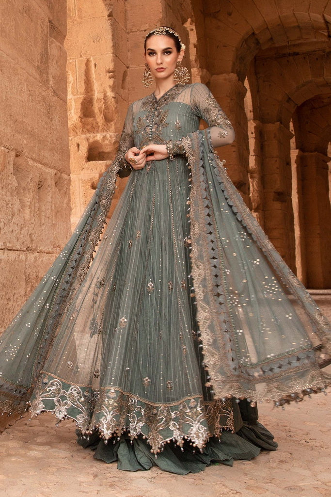 Maria.B Unstitched Embroidered Luxury Lawn 3Pc Suit D-2403-A