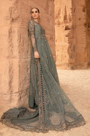 Maria.B Unstitched Embroidered Luxury Lawn 3Pc Suit D-2403-A