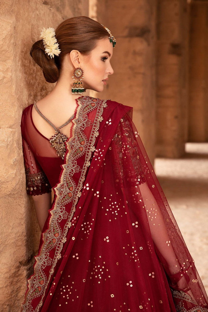 Maria.B Unstitched Embroidered Luxury Lawn 3Pc Suit D-2403-B