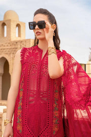 Maria.B Unstitched Embroidered Luxury Lawn 3Pc Suit D-2404-A