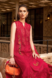 Maria.B Unstitched Embroidered Luxury Lawn 3Pc Suit D-2404-A