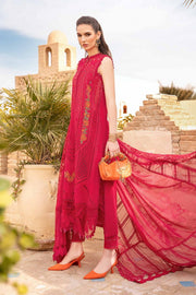 Maria.B Unstitched Embroidered Luxury Lawn 3Pc Suit D-2404-A