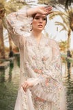 Maria.B Unstitched Embroidered Luxury Lawn 3Pc Suit D-2405-A