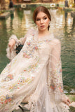 Maria.B Unstitched Embroidered Luxury Lawn 3Pc Suit D-2405-A