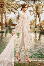Maria.B Unstitched Embroidered Luxury Lawn 3Pc Suit D-2405-A