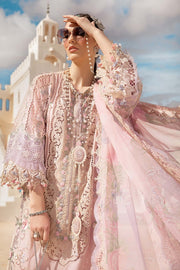Maria.B Unstitched Embroidered Luxury Lawn 3Pc Suit D-2406-A