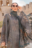 Maria.B Unstitched Embroidered Luxury Lawn 3Pc Suit D-2407-B