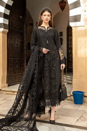 Maria.B Unstitched Embroidered Luxury Lawn 3Pc Suit D-2408-B
