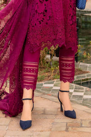 Maria.B Unstitched Embroidered Luxury Lawn 3Pc Suit D-2409-B