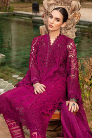 Maria.B Unstitched Embroidered Luxury Lawn 3Pc Suit D-2409-B