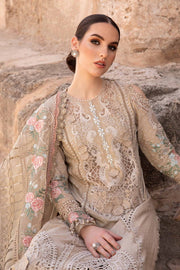 Maria.B Unstitched Embroidered Luxury Lawn 3Pc Suit D-2410-A