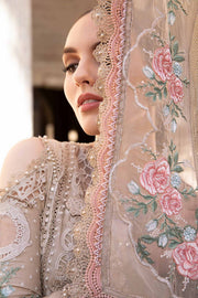 Maria.B Unstitched Embroidered Luxury Lawn 3Pc Suit D-2410-A