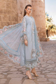 Maria.B Unstitched Embroidered Luxury Lawn 3Pc Suit D-2410-B