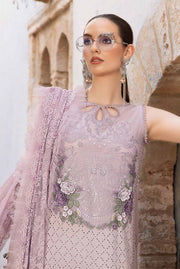 Maria.B Unstitched Embroidered Luxury Lawn 3Pc Suit D-2411-B