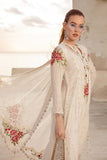 Maria.B Unstitched Embroidered Luxury Lawn 3Pc Suit D-2412-A