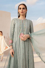 Maria.B Unstitched Embroidered Luxury Lawn 3Pc Suit D-2412-B