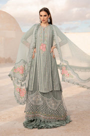 Maria.B Unstitched Embroidered Luxury Lawn 3Pc Suit D-2412-B