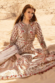 Maria.B Unstitched Embroidered Luxury Lawn 3Pc Suit D-2413-A