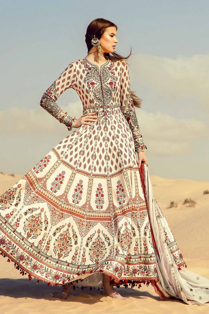 Maria.B Unstitched Embroidered Luxury Lawn 3Pc Suit D-2413-A