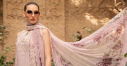 Maria.B Unstitched Embroidered Luxury Lawn 3Pc Suit D-2414-A
