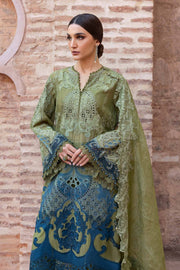 Maria.B Voyage a Luxe Embroidered Lawn Unstitched 3Pc Suit D-2501-A