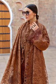 Maria.B Voyage a Luxe Embroidered Lawn Unstitched 3Pc Suit D-2501-B