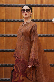 Maria.B Voyage a Luxe Embroidered Lawn Unstitched 3Pc Suit D-2501-B