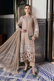 Maria.B Voyage a Luxe Embroidered Lawn Unstitched 3Pc Suit D-2502-A