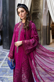 Maria.B Voyage a Luxe Embroidered Lawn Unstitched 3Pc Suit D-2502-B