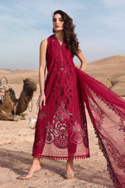 Maria.B Voyage a Luxe Embroidered Lawn Unstitched 3Pc Suit D-2504-A