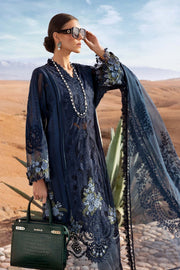 Maria.B Voyage a Luxe Embroidered Lawn Unstitched 3Pc Suit D-2504-B