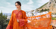 Maria.B Voyage a Luxe Embroidered Lawn Unstitched 3Pc Suit D-2505-B