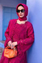 Maria.B Voyage a Luxe Embroidered Lawn Unstitched 3Pc Suit D-2508-A