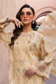 Maria.B Voyage a Luxe Embroidered Lawn Unstitched 3Pc Suit D-2509-A