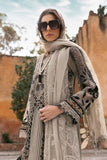 Maria.B Voyage a Luxe Embroidered Lawn Unstitched 3Pc Suit D-2510-B