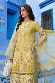 Maria.B Voyage a Luxe Embroidered Lawn Unstitched 3Pc Suit D-2512-A