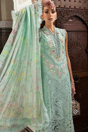Maria.B Voyage a Luxe Embroidered Lawn Unstitched 3Pc Suit D-2514-A
